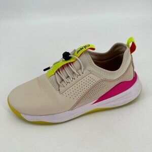 Clove Classic Slip On Toggle Comfort Nurse Medical Beige Pink 7.5 Sneakers